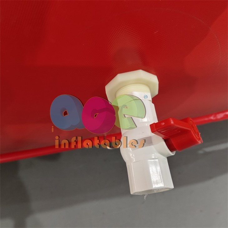 Inflatable tube dam flood barrier-4